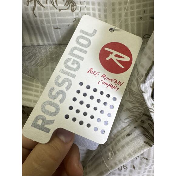 Rossignol Button Down Polo Shirt Men's Size S Lycian Outdoor Hiking Biking NWT - Picture 6 of 9